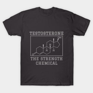 Testosterone chemical formula T-Shirt